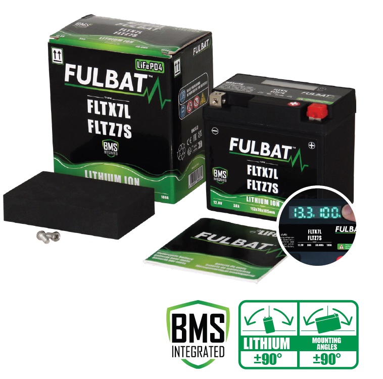 Akumulator Fulbat LiFePO4 z BMS i wbudowanym testerem