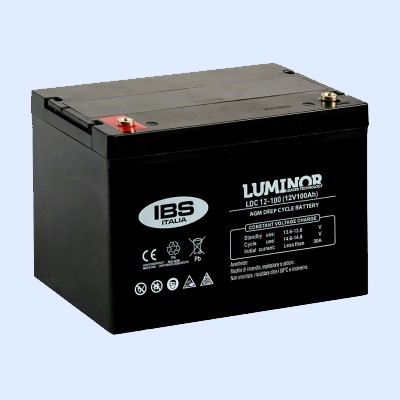 akumulator AGM głębokiego rozładowania Luminor LDC12