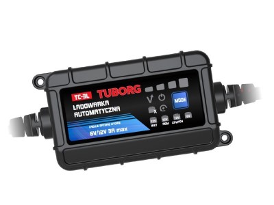 Ładowarka Tuborg TC3-L do akumulatorów motocyklowych